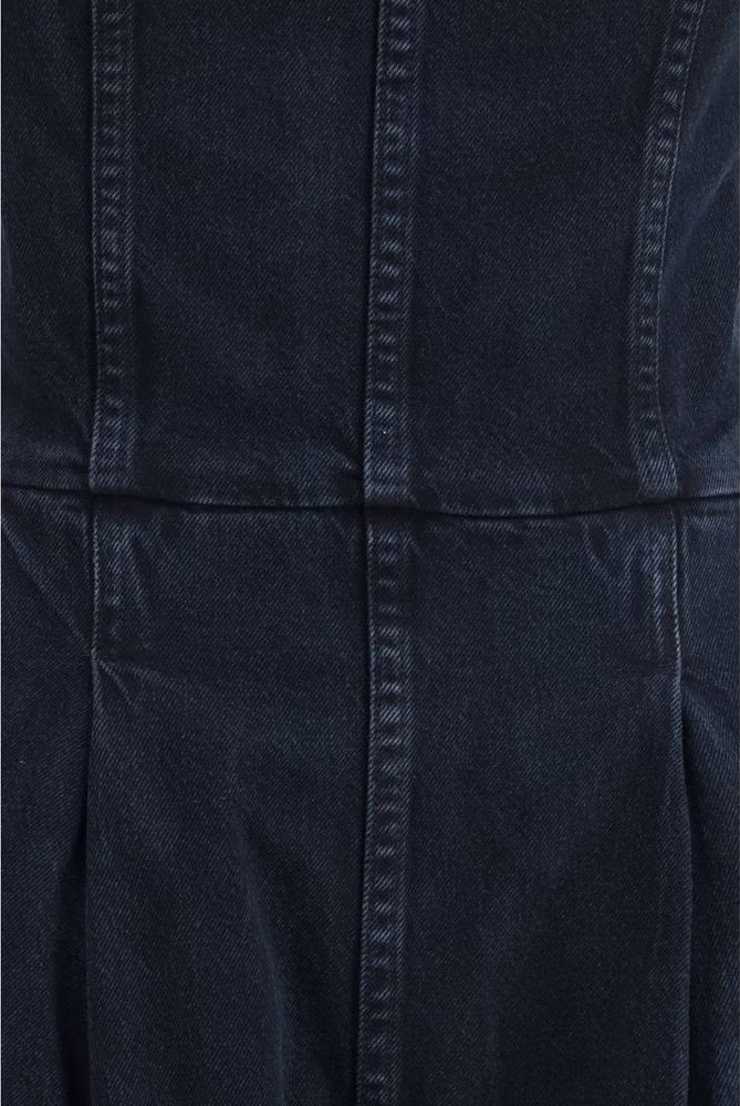 Agolde Blue Cotton Jumpsuit