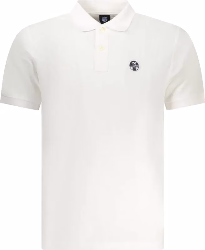 North Sails White Cotton Men's Polo Shirt