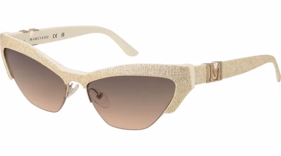 Marciano by Guess Beige Acetate Sunglasses