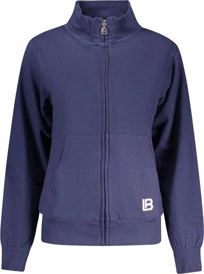 Laura Biagiotti Blu Cotton Women Sweatshirt