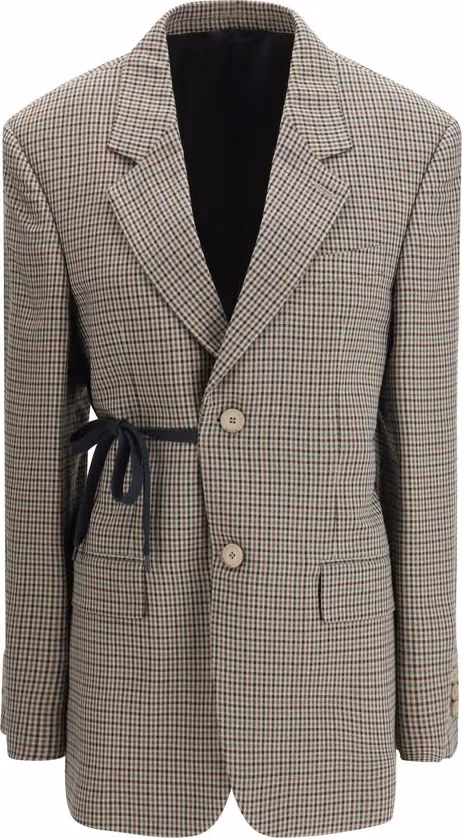 Balenciaga Multicolor Lyocell Coat