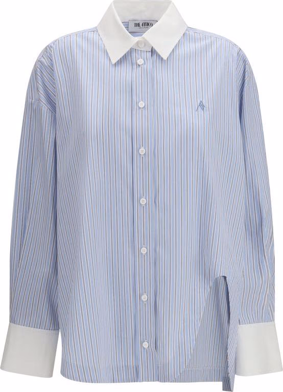 The Attico Blue Cotton Shirt