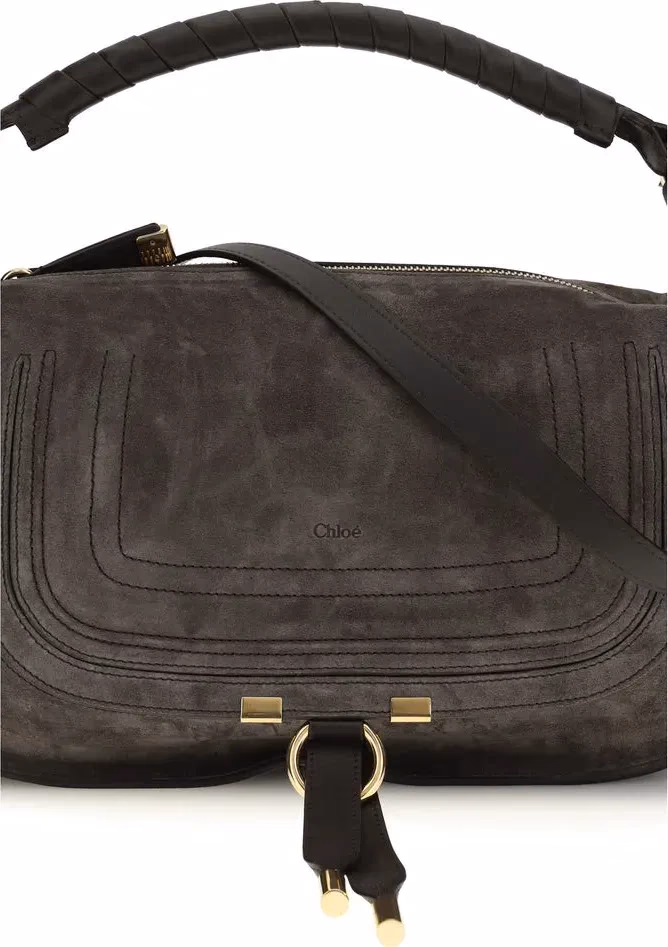 Chloé Brown Calf Leather Bos Taurus Shoulder Bag