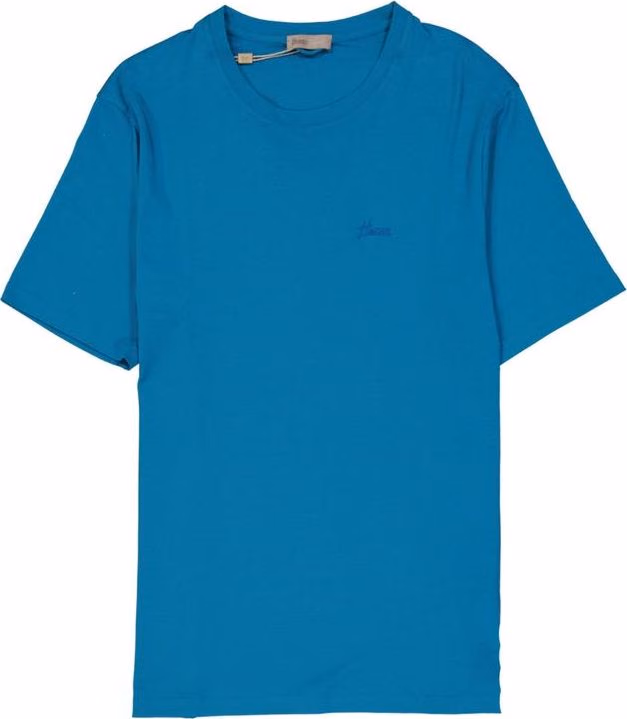 Herno Blue Cotton T-Shirt