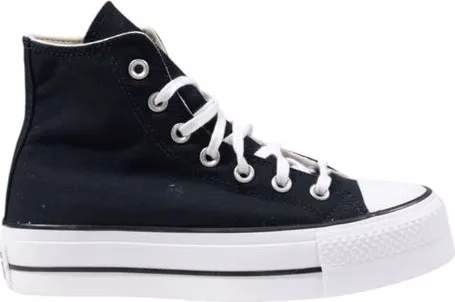 Converse Black Polyester High Top Sneakers