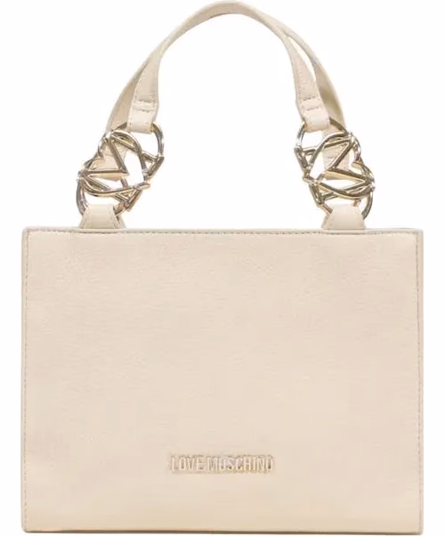 Love Moschino Beige Polyethylene Handbag