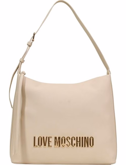 Love Moschino Beige Polyethylene Handbag