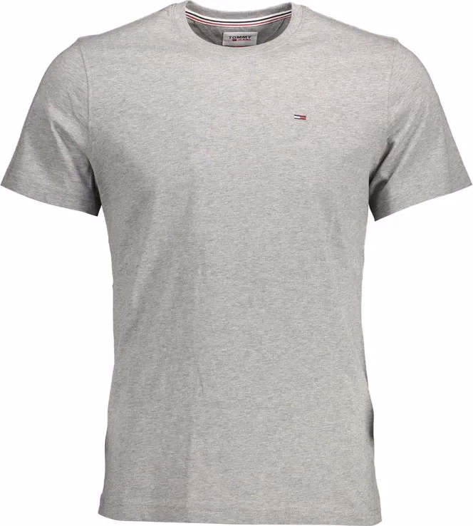 Tommy Hilfiger Grigio Cotton Men T-Shirt