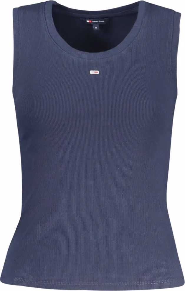 Tommy Hilfiger Blue Cotton Women's Tank Top
