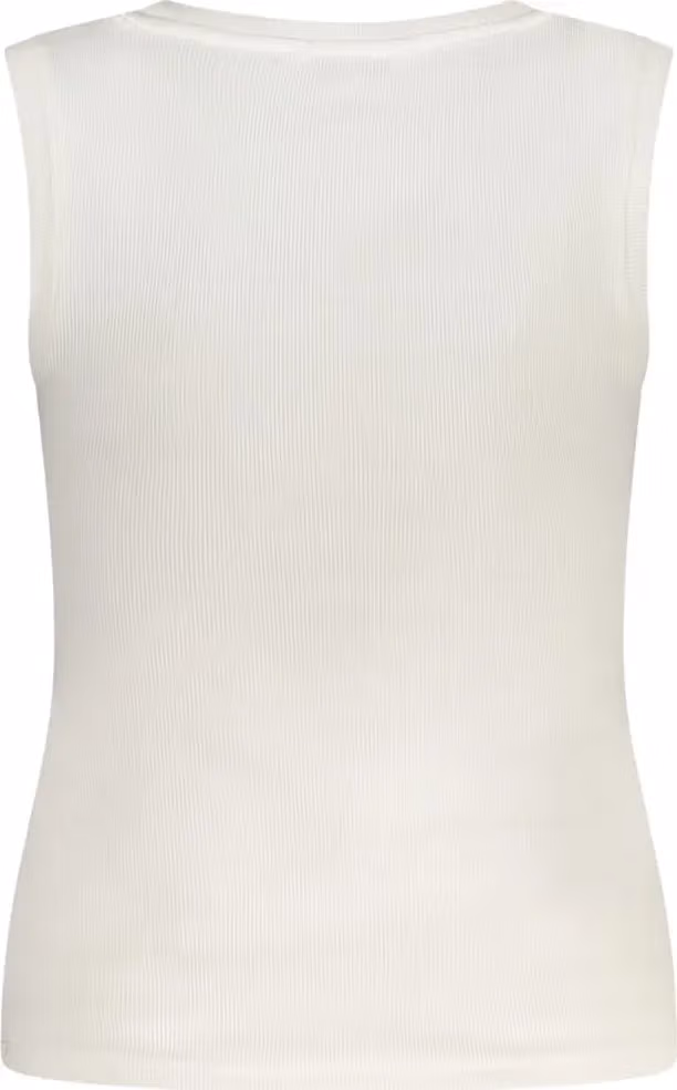Tommy Hilfiger Bianco Cotton Women Tank Top