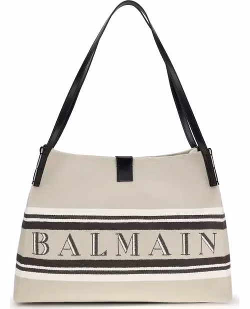 Balmain Multicolor Cotton Shoulder Bag