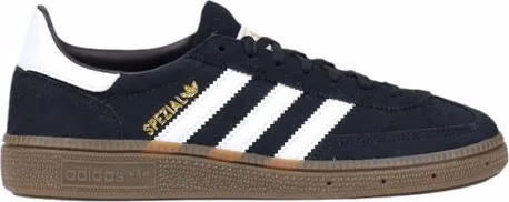 Adidas Originals Black Suede Leather Low Top Sneakers