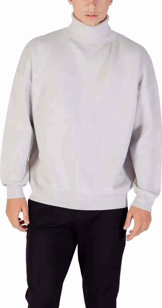 Antony Morato Gray Viscose Sweatshirt