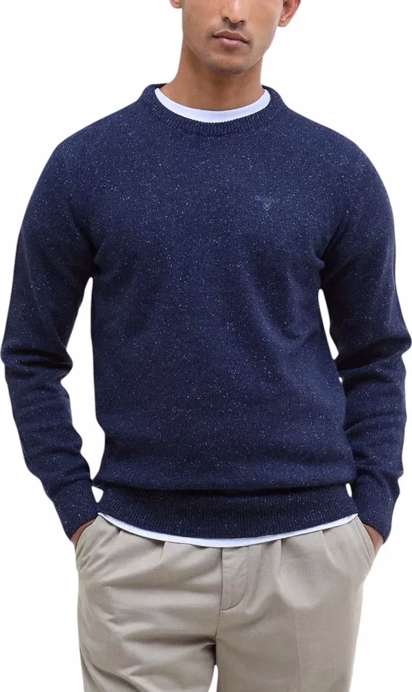 Barbour Blue Wool Sweatshirt