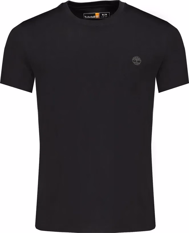 Timberland Black Cotton Men T-Shirt