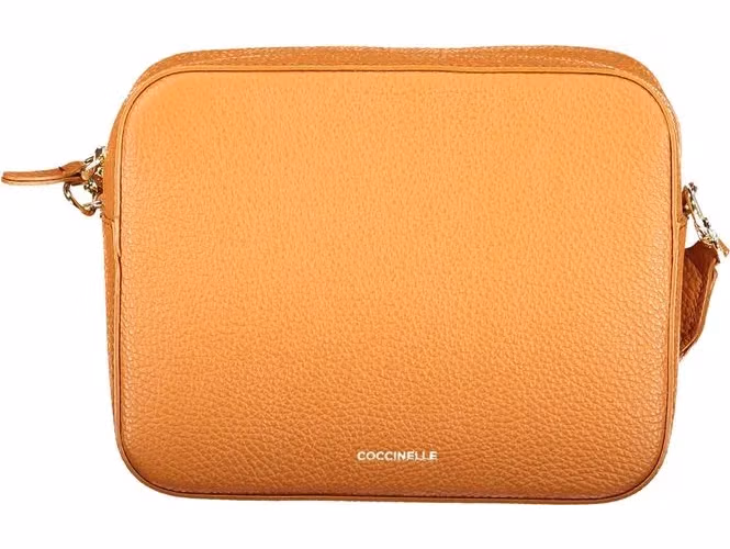 Coccinelle Arancione Leather Women Handbag