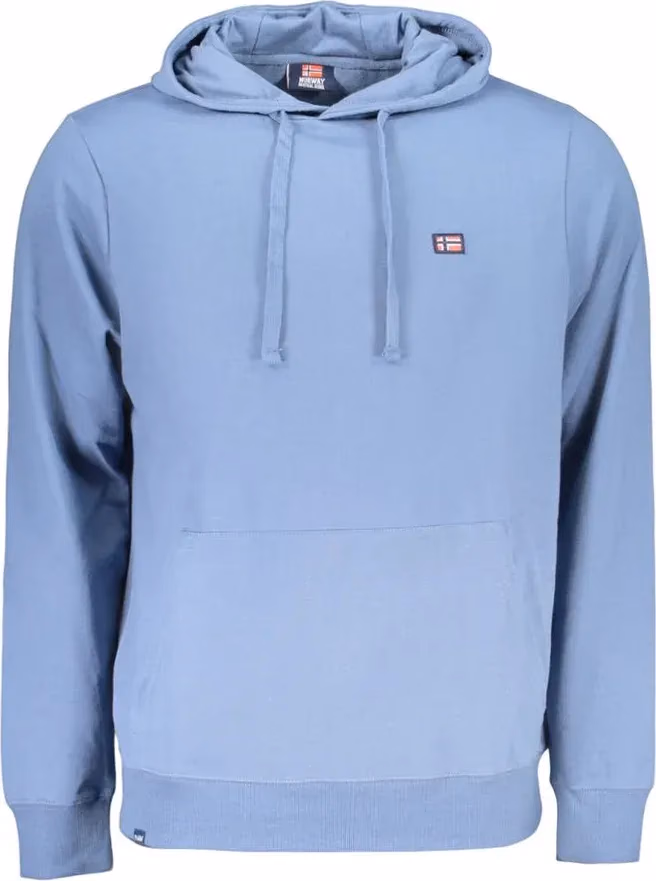 Norway 1963 Blue Cotton Men's Hoodie