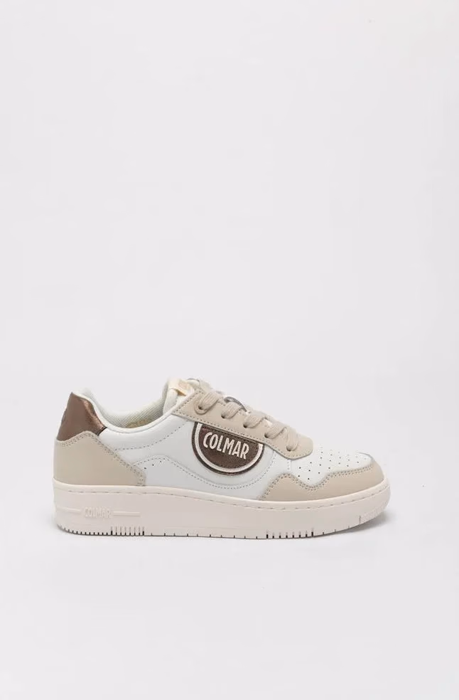 Colmar Bicolor Leather Low Top Sneakers
