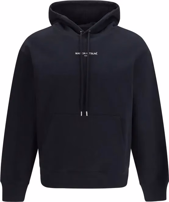 Maison Kitsuné Black Cotton Sweatshirt