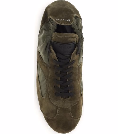 Proenza Schouler Bicolor Calf Leather Bos Taurus Low Top Sneakers