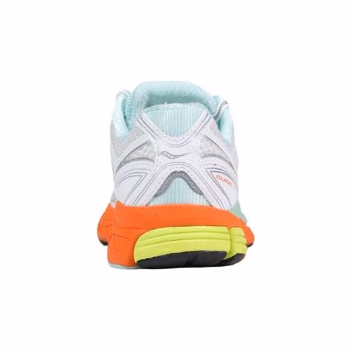 Saucony White Textile Athletic Sneakers