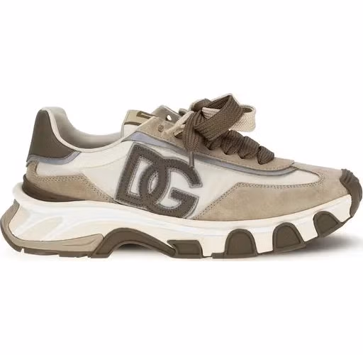 Dolce & Gabbana Multicolor Calf Leather Bos Taurus Athletic Sneakers