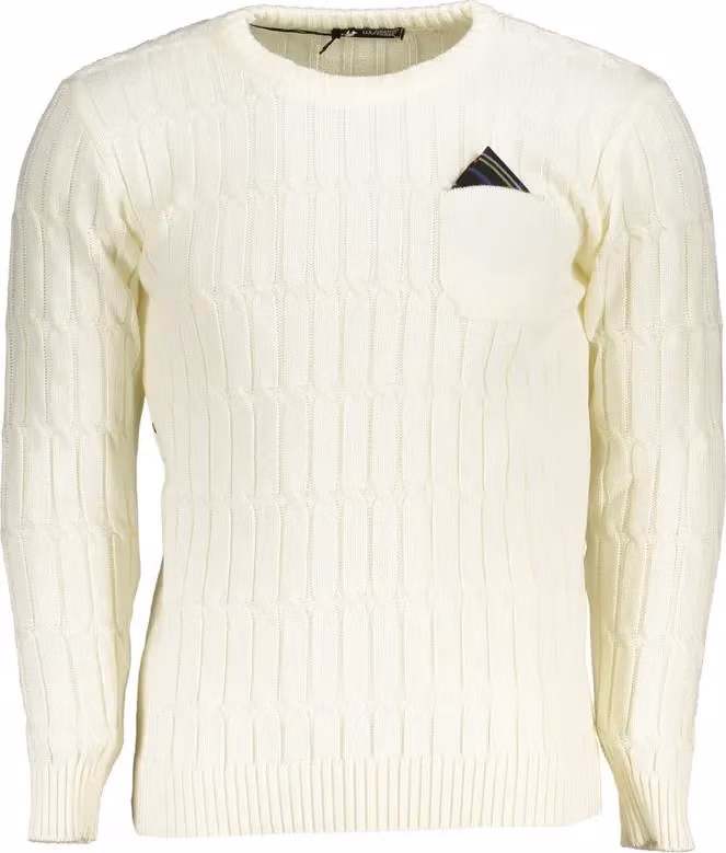 U.S. Grand Polo Bianco Acrylic Men Sweater
