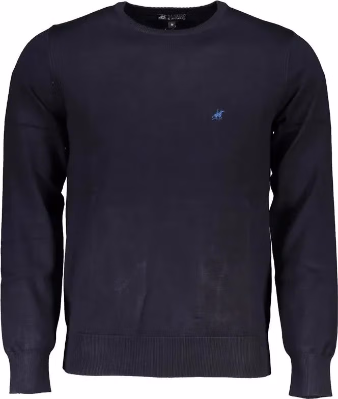 U.S. Grand Polo Blue Viscose Men's Sweater