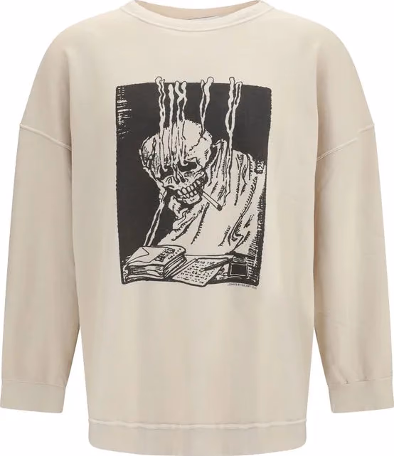 Our Legacy Beige Cotton Sweatshirt