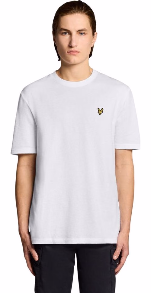 Lyle & Scott White Cotton T-Shirt