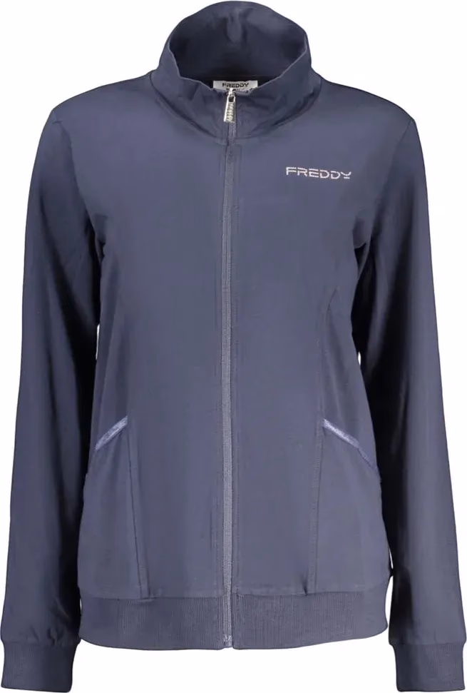 Freddy Blue Cotton Women's Sweatshirt