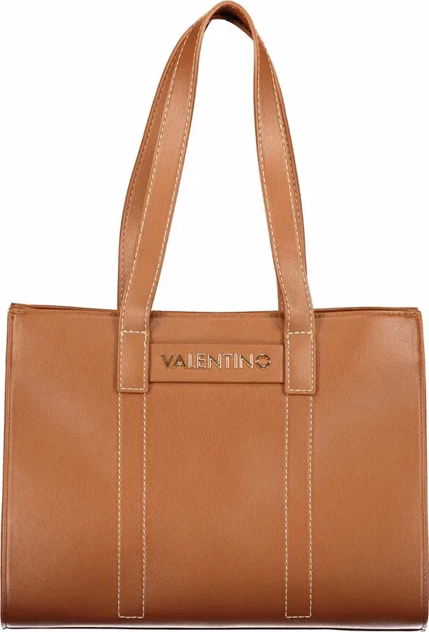 Mario Valentino Brown Polyurethane Women's Bag
