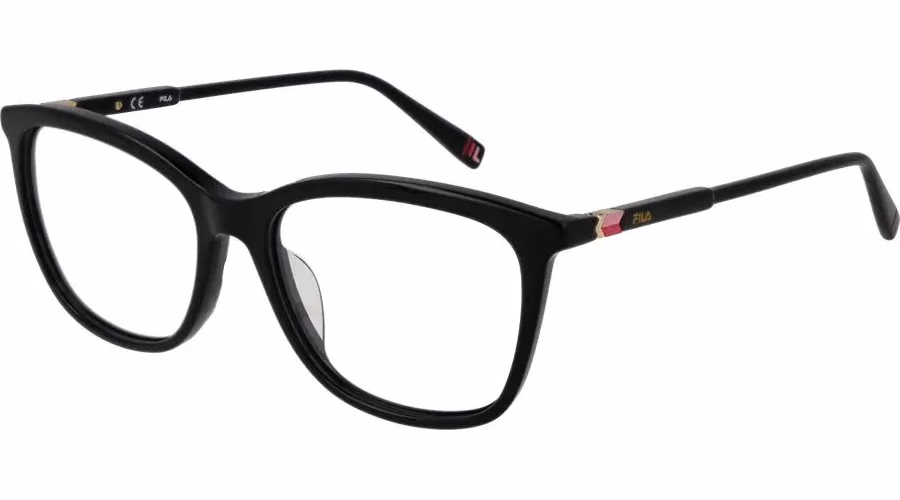 Fila Black Plastic Glasses (Frames)