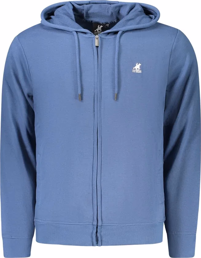 U.S. Grand Polo Blue Cotton Men's Sweatshirt