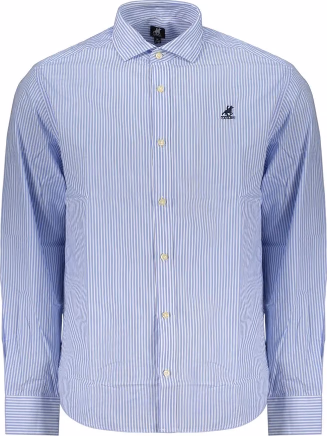 U.S. Grand Polo Azzurro Cotton Mens Shirt