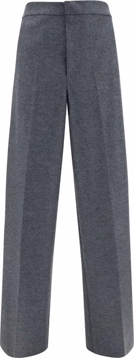 Jil Sander Gray Wool Dress Pants