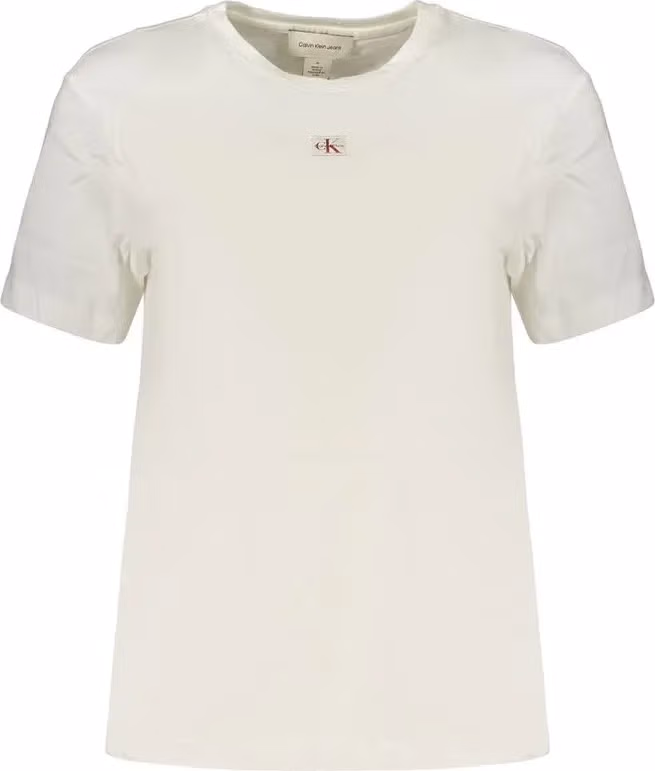 Calvin Klein Bianco Cotton Womens T-Shirt
