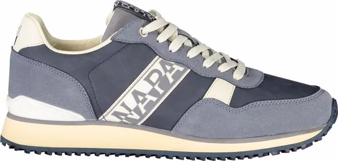 Napapijri Blue Polyurethane Men's Sneaker