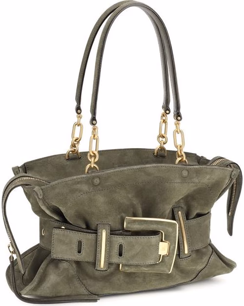 Balmain Bicolor Calf Leather Bos Taurus Handbag