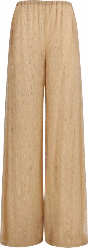 Ermanno Scervino Multicolor Polyester Casual Pants