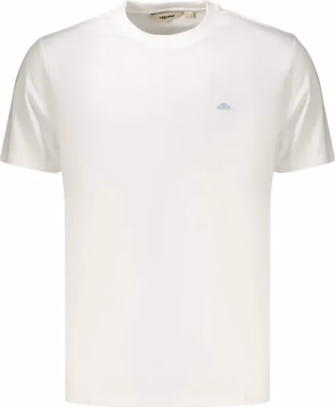 Ellesse White Cotton Men's T-Shirt