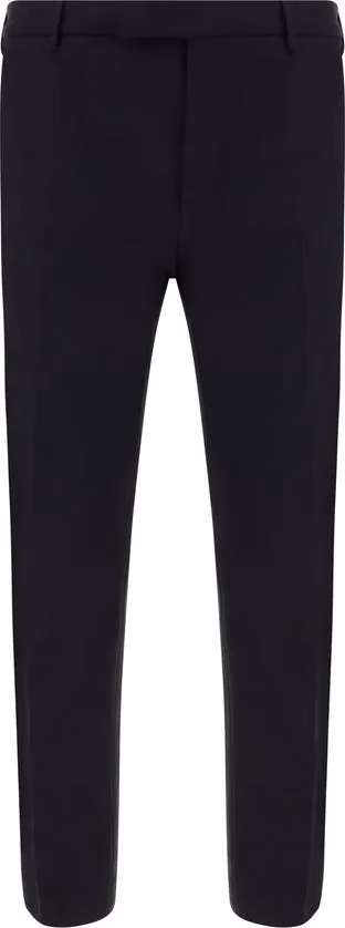 PT Pantaloni TORINO Black Elastane Dress Pants