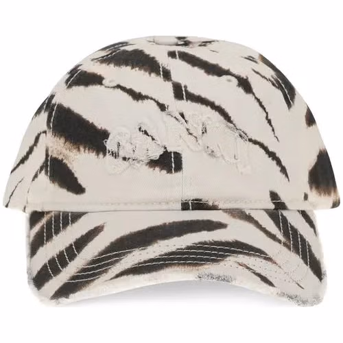 Ganni Multicolor Cotton Cap (Baseball Hat)