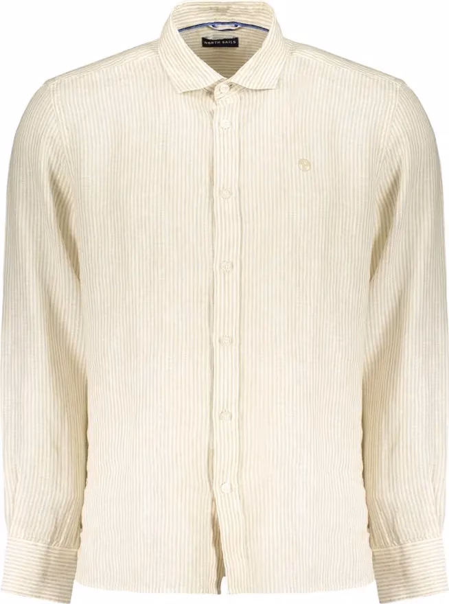 North Sails Beige Linen Men's Shirt