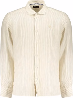 Beige Linen Men's Shirt