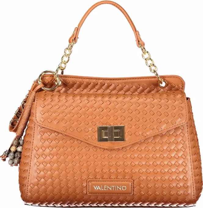 Mario Valentino Brown Polyurethane Women Bag