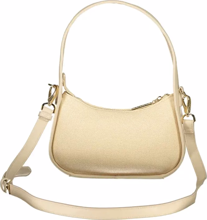 Mario Valentino Beige Polyurethane Women Bag