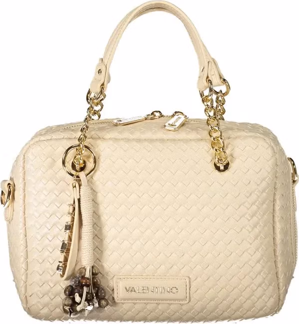 Mario Valentino Beige Polyurethane Womens Bag