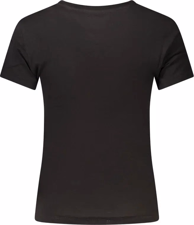 Tommy Hilfiger Black Cotton Women's T-Shirt