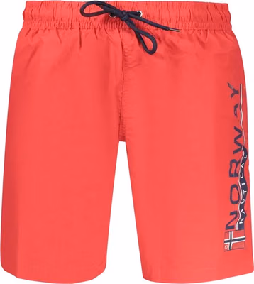 Rosso Poliammide Uomo Swimwear